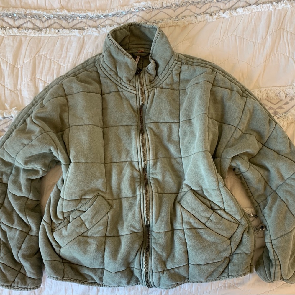 Free People Dolman Quilted Jacket